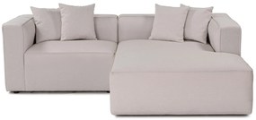 Sofá de Canto Mora – Ecru – 230x69x180 cm