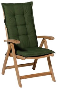 434701 Madison Almofadão cadeira encosto baixo Panama 105x50 cm verde