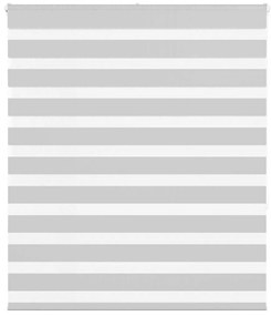 vidaXL Cortina de zebra 135x150 cm largura do tecido 130,9cm poliéster