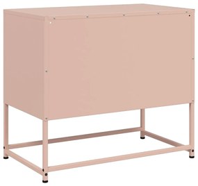 Móvel de TV 68x39x60,5 cm aço rosa