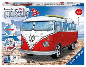 Puzzle 3D Volkswagen Van Ravensburger 12516 162 Peças