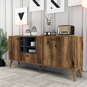 Console Napoli – Walnut – 180 cm x 81 cm x 35 cm