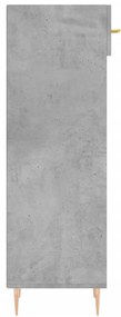 Sapateira 30x35x105 cm derivados de madeira cinzento cimento