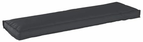 vidaXL Capa de Palete para Banco Preta 140x40x8 cm em Tecido Oxford