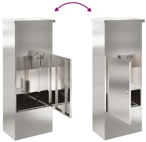 Caixa para entrega de pacotes Preto 44,5 x 29 x 110,5 cm