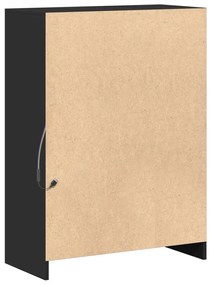 Aparador 72x34x100 cm derivados de madeira preto