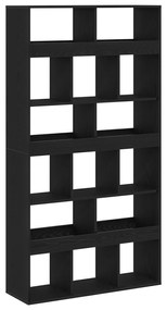 Suporte para Plantas vidaXL Madeira de Carvalho Preto 100x33x187,5 cm
