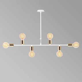 Chandelier Truva – Branco – Diâmetro 94 cm