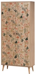 Guarda-roupa City – Multicolor – 80 cm x 190 cm x 45 cm