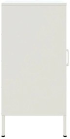 Aparador 36x39x79 cm aço branco