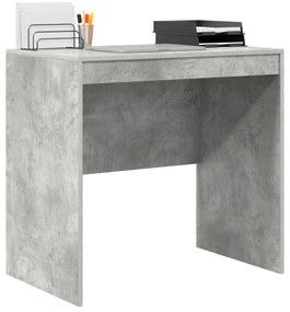 Mesa Betão Cinza 80x50x76 cm Madeira engenheirada