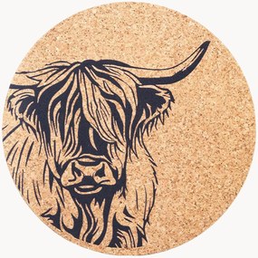 Individual de mesa Highland Cow