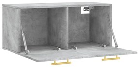 Armário parede 80x36,5x35 cm derivados madeira cinzento sonoma