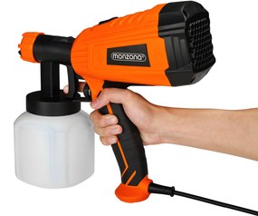 Pulverizador de tinta 500 W 3 padrões de pulverização Laranja