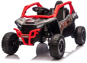 Buggy elétrico para Crianças Kawasaki 24V 4x4 TERYX KRX1000 Vermelho