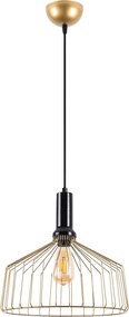 Candeeiro Chandelier Dear – Dourado Brilhante – 34 x 34 x 134 cm