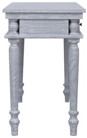 Secretária 115x50x78 cm madeira de mogno maciça