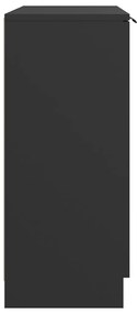 Aparador 60x30x70 cm derivados de madeira preto