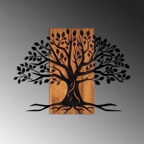 Acessório Decorativo de Parede Willow – Nogueira e Preto – 58 x 80 cm