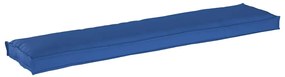Almofadas de Palete para Banco 2 pcs Azul Royal 180x40x8 cm Tecido Oxf