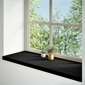 Soleiras da janela 2 pcs 110x40x2 cm carvalho castanho-escuro