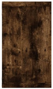 Prateleiras em cubo 4 pcs derivados de madeira carvalho fumado