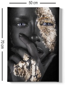 Pintura Decorativa em Tela 319984142 – Multicolor – 50 x 70 cm