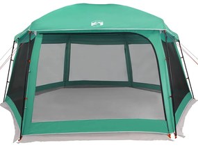 Tenda para piscina com mosca amovível e paredes de rede