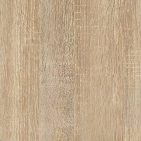 Mesa de centro 80x50x40 cm derivados madeira carvalho sonoma