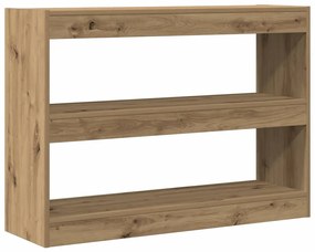 Estante/Divisor de Ambiente vidaXL - Carvalho Artisan - 100x30x72 cm -