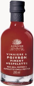 Vinagre com pimento vermelho e malagueta de Espelette