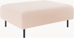 Banco estofado freistil180, rosa branco-pérola/preto