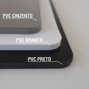 Biombo Suspenso Padrão Peniche (Tamanho: 30 x 30 cm, Material: PVC 5 mm, Cor PVC: Branco, PACKS: Pack de 15 Peças)