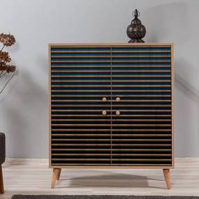 Armário Multiusos Multilux – Carvalho Sonoma – 95x111x36 cm