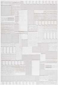 Tapete artesanal com relevo Halo