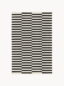 Tapete em kilim artesanal com riscas Donna