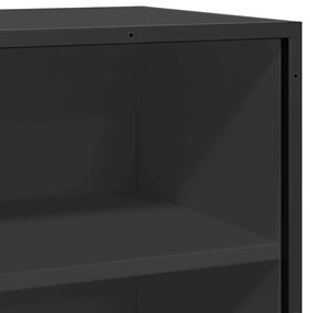 Aparador 35,5x35x76 cm derivados de madeira/metal preto