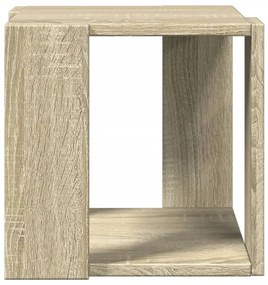 Mesa de centro 32x32x30 cm derivados de madeira carvalho sonoma