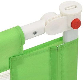 Barra de segurança p/ cama infantil tecido 150x25 cm verde