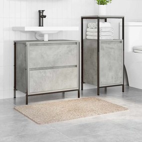 tapete de banho retangular crema 60x90 cm polipropileno antiderrapante
