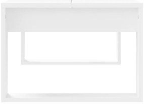 Mesa de centro 102x50x35 cm derivados de madeira branco