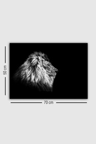 Pintura Decorativa em Tela 590776598 – Multicolor – 50 x 70 cm
