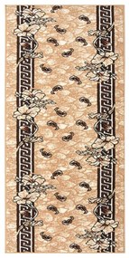 vidaXL Passadeira 100x200 cm polipropileno bege