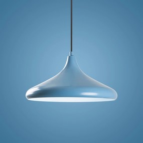Candeeiro de Teto Eysan – Azul Claro – Ø35 h:20 cm