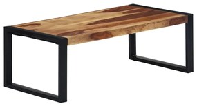 vidaXL Mesa de centro 110x60x40 cm madeira de acácia maciça