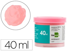 Guache Escolar 40 Ml Rosa