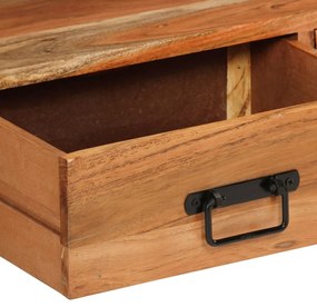 Móvel de TV 120x30x45 cm madeira de acácia maciça