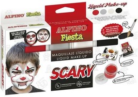 Maquilhagem para Crianças Alpino Scary 4 Cores