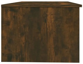 Mesa de centro 102x50x36 cm madeira processada carvalho fumado