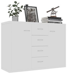Aparador 88x30x65 cm contraplacado branco